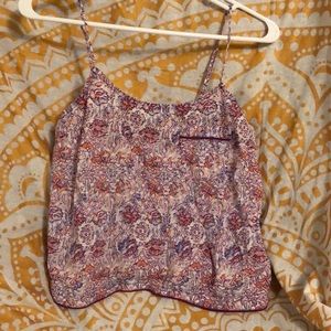 Victoria’s Secret cropped patterned tank